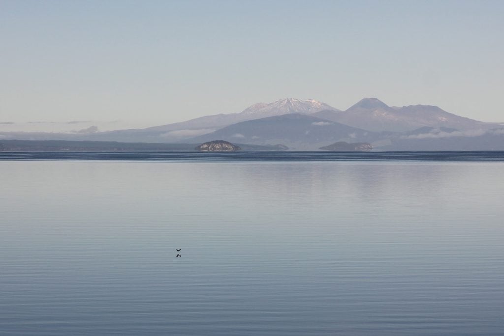 Lake Taupo, this popular town has just been voted the most beautiful in New Zealand
